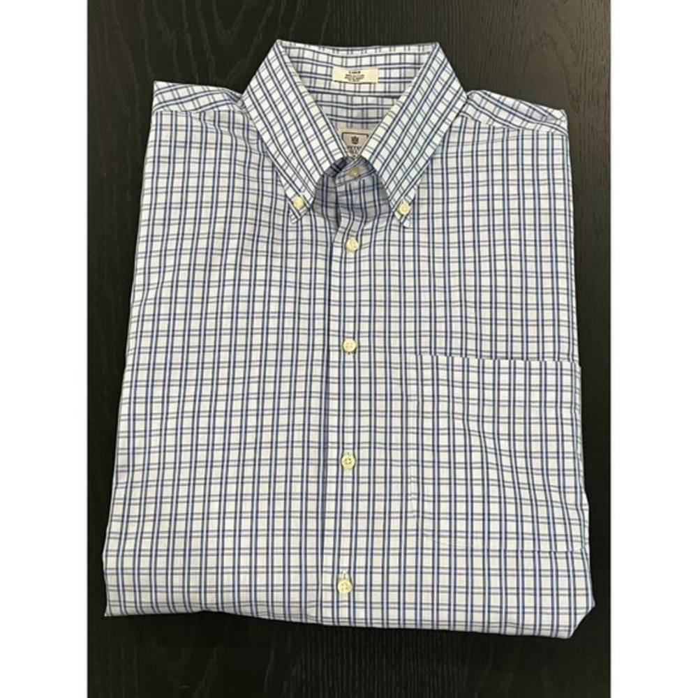 Peter Millar Men's Checkered‎ Dress Shirt